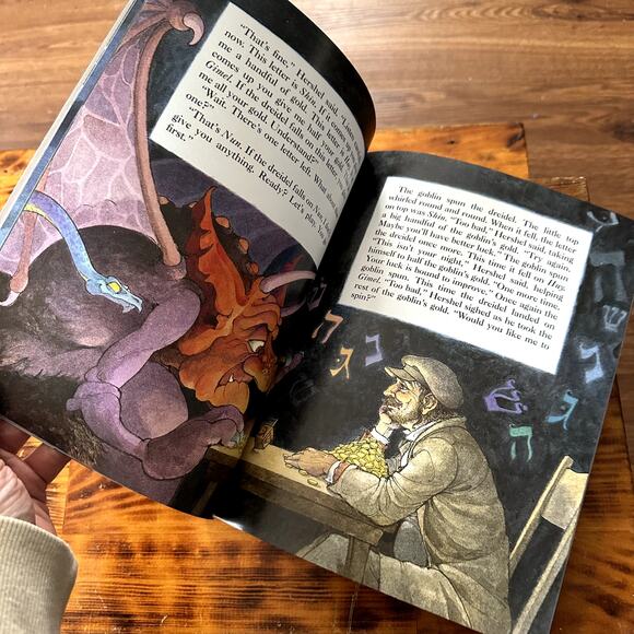 PJ Library Hershel And The Hanukkah Goblins Jewish Paperback Book - Picture 5 of 9